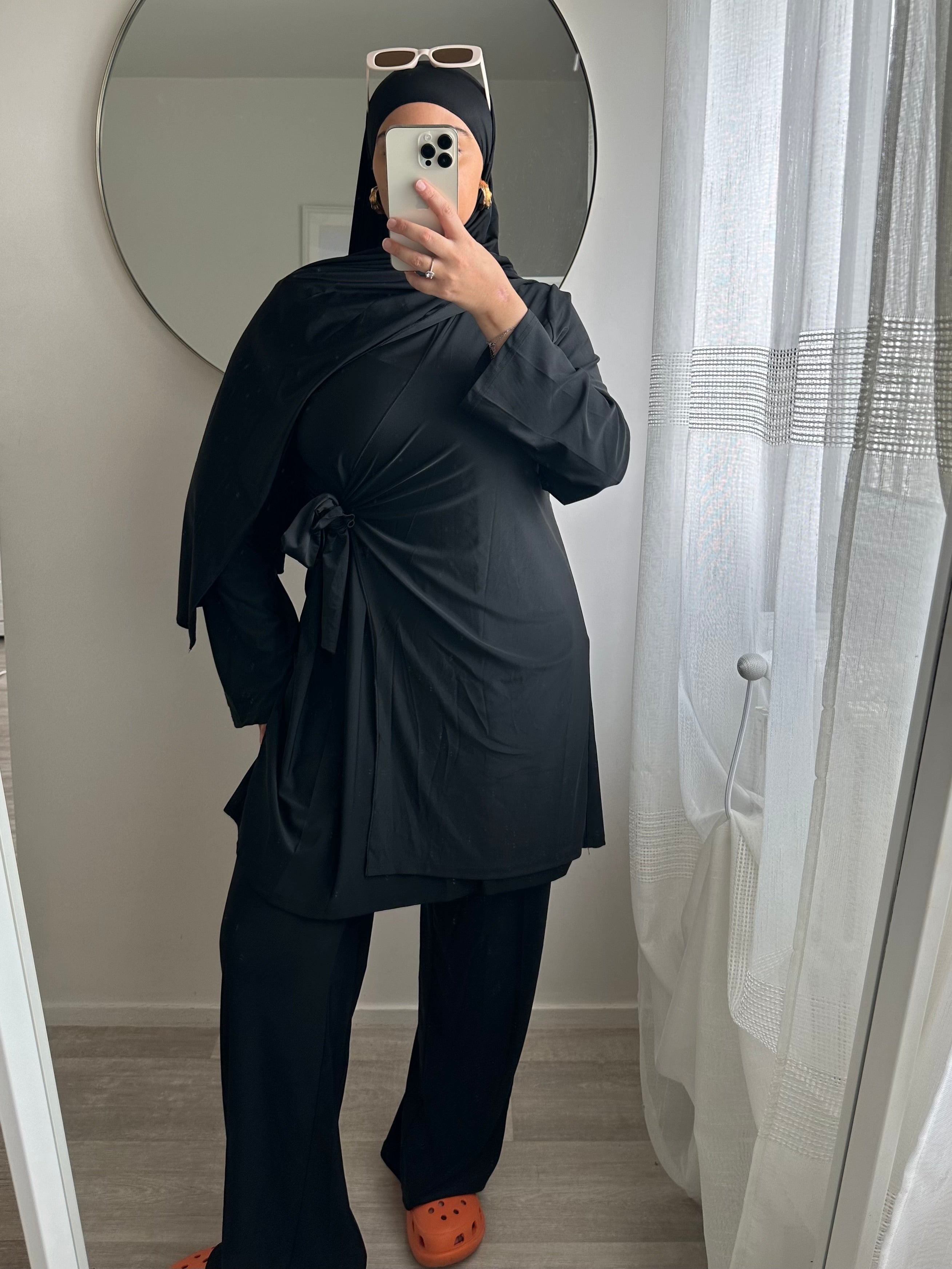 BURKINI NEGRO DE 3 PIEZAS
