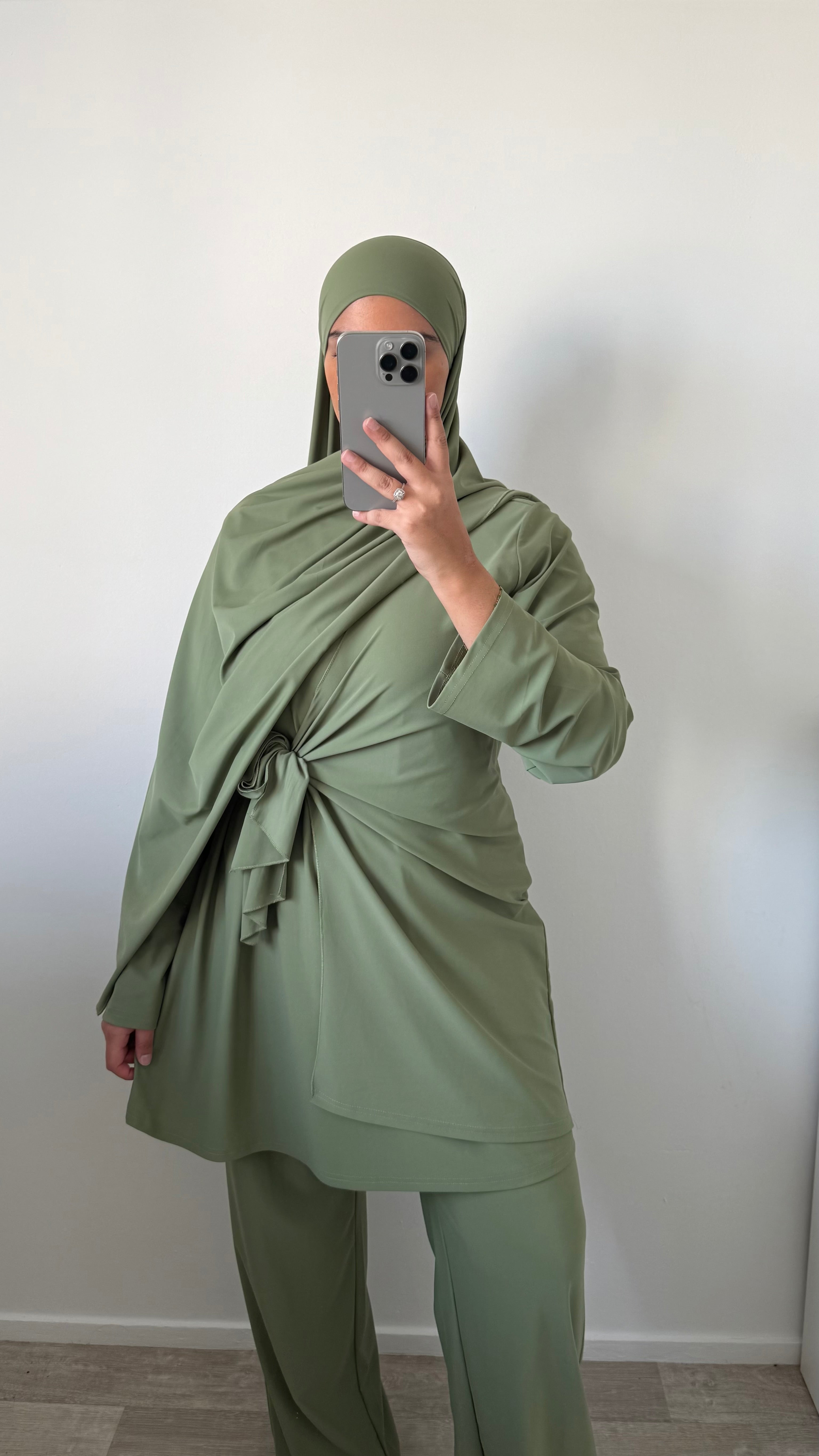 3-PIECE SEA GREEN BURKINI